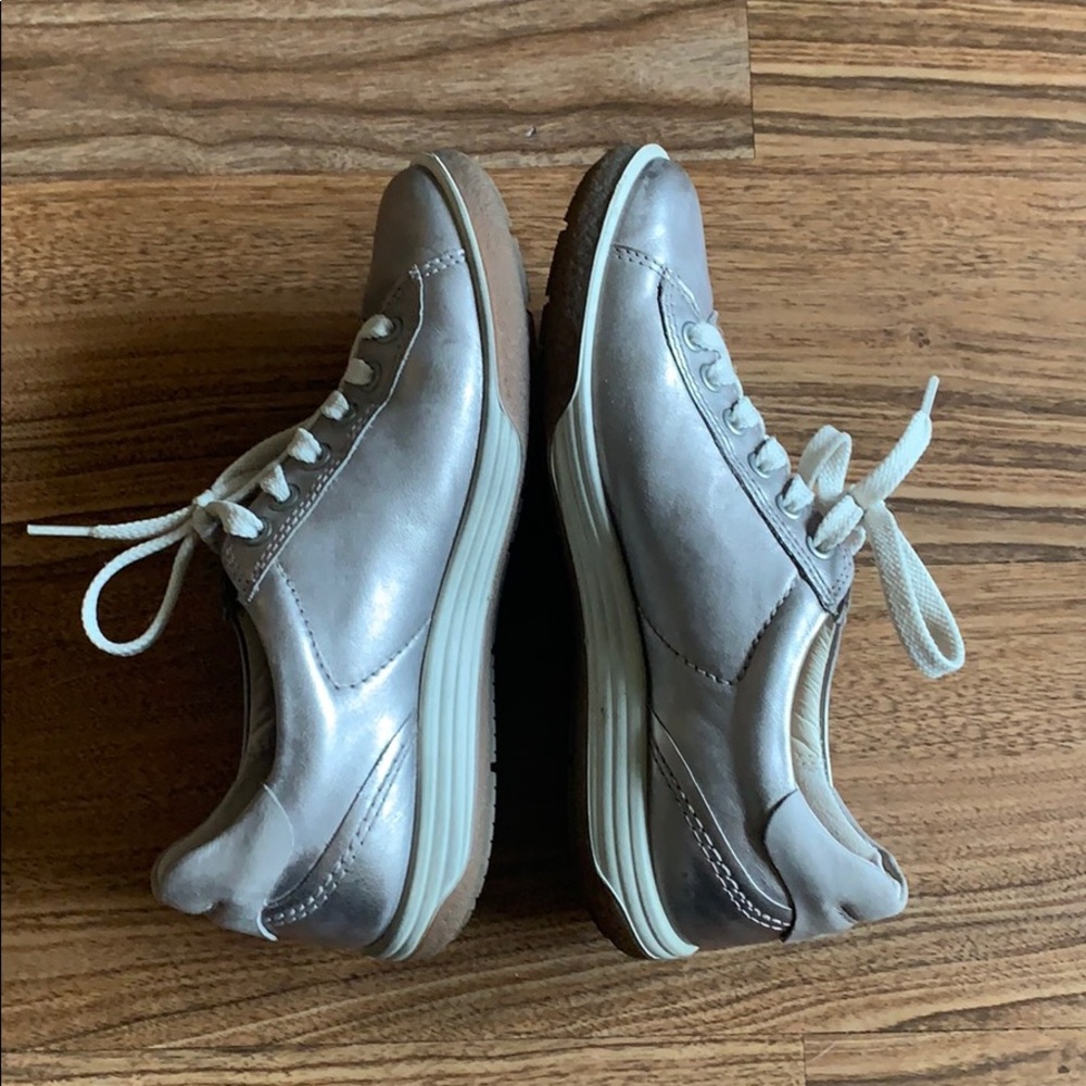 Ecco silver sneaker - Picture 5 of 8